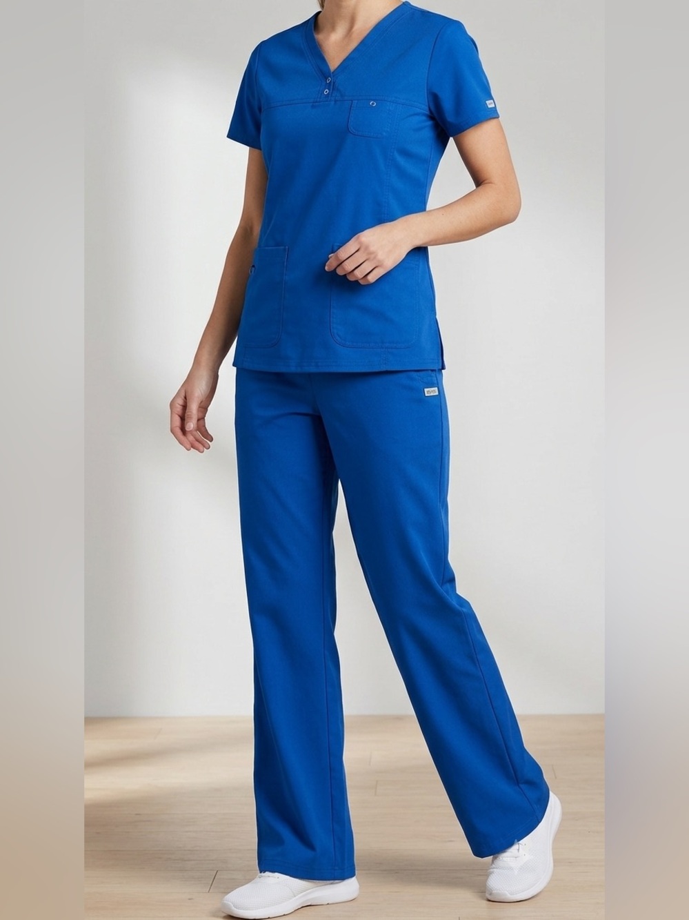 Grey's Anatomy Royal Blue Scrub Top and Pants